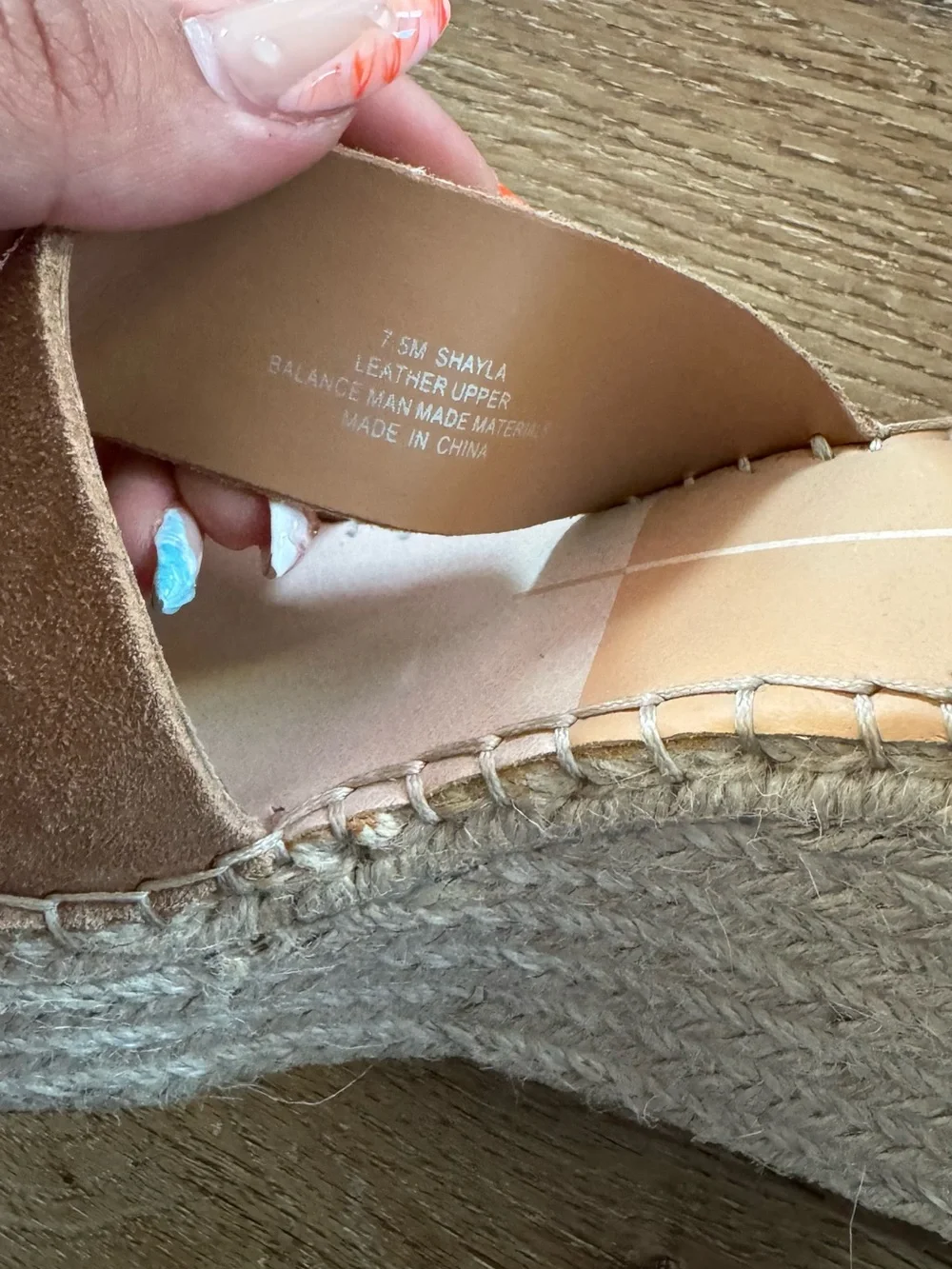 Dolce Vita Tan Suede Espadrille Wedge Sandals